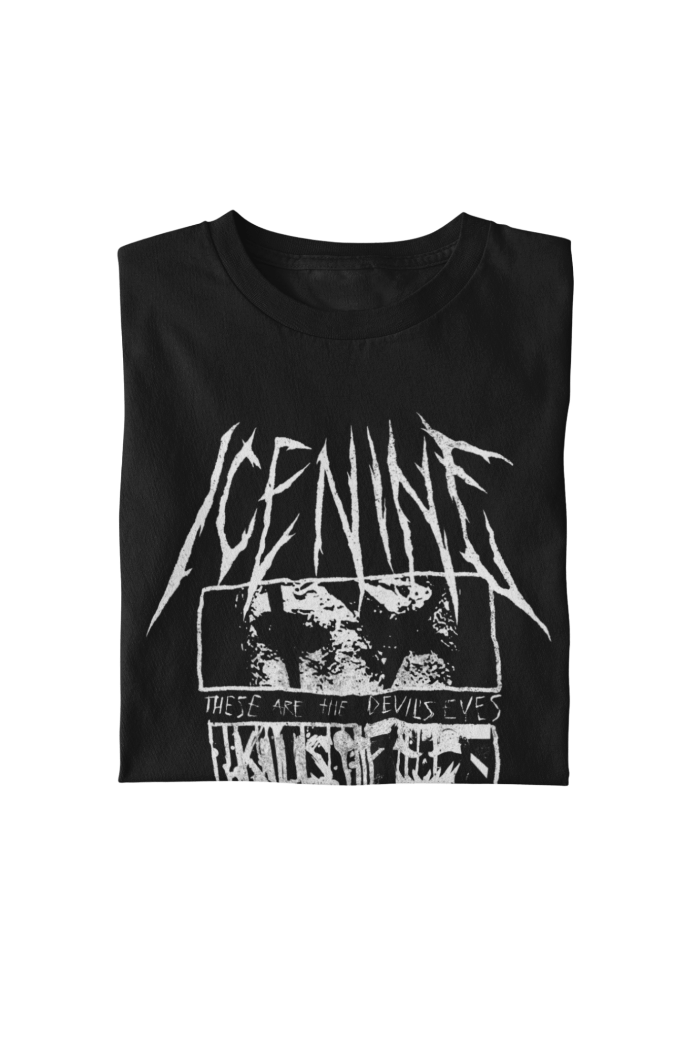 Ice Nine Kills Devil's Eyes Officially Licensed Mens T Shirt Black
