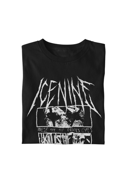 Ice Nine Kills Devil's Eyes Officially Licensed Mens T Shirt Black