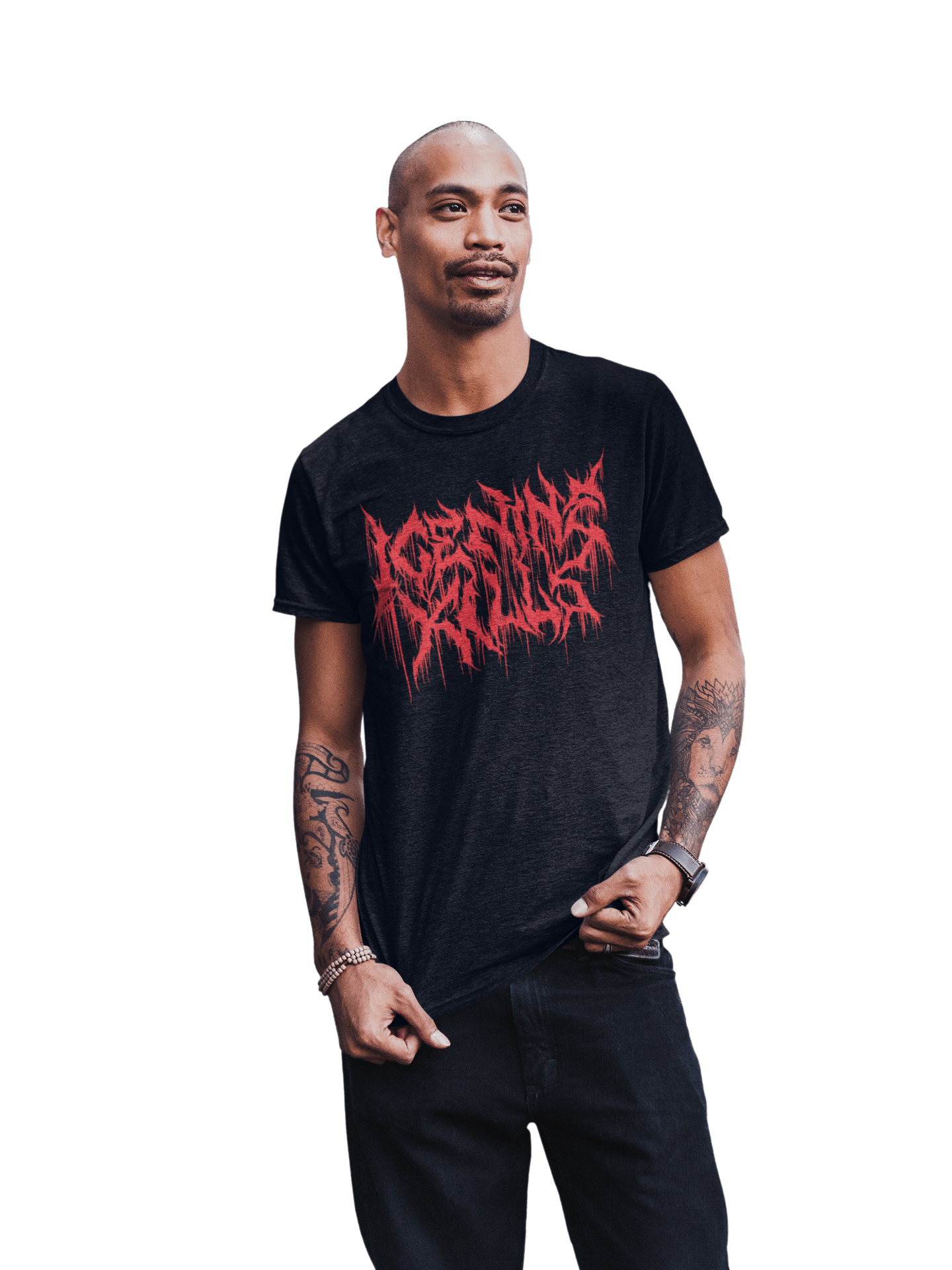 Ice Nine Kills Drip Logo Officially Licensed Mens T Shirt Black