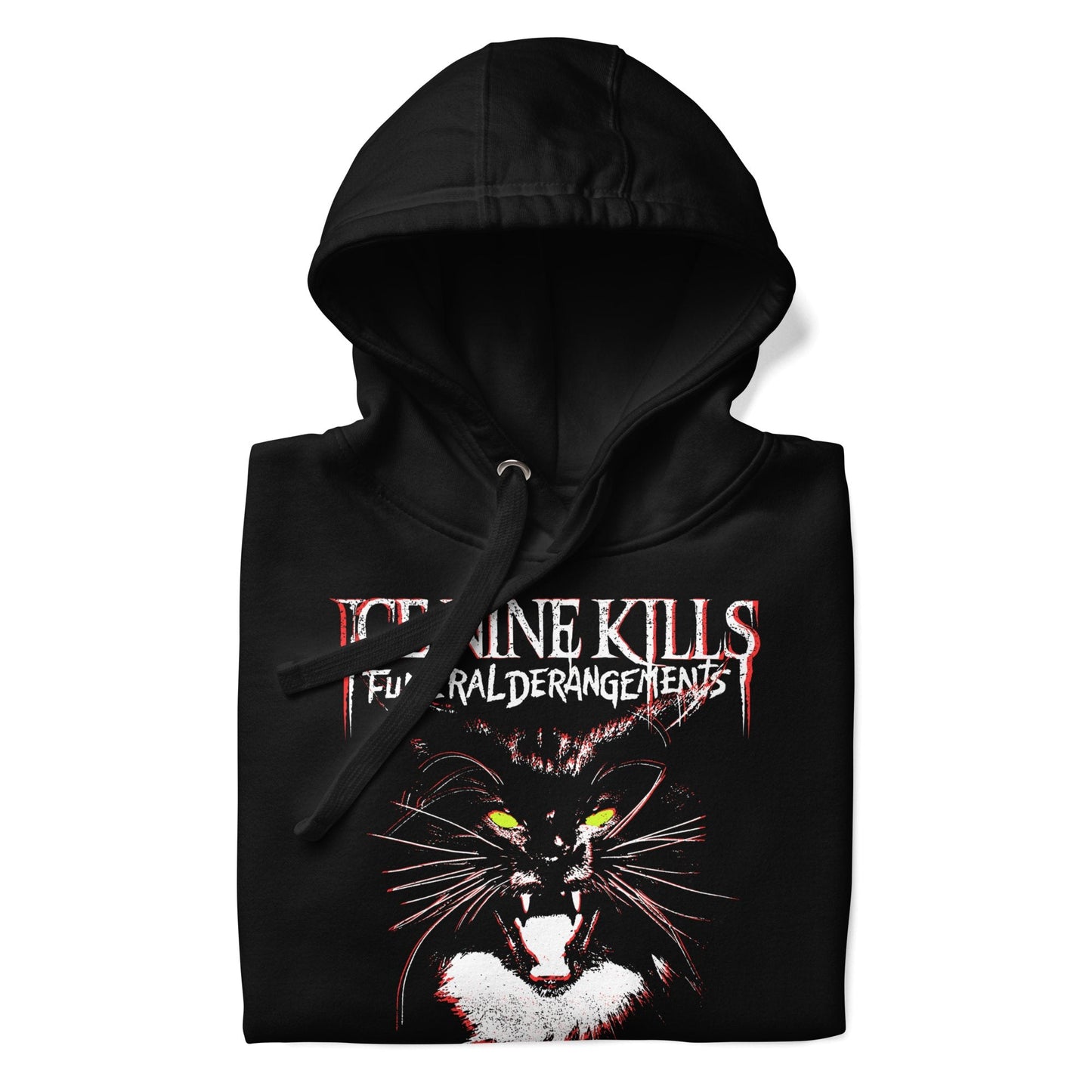 Ice Nine Kills Funeral Derangements Classic Mens Officially Licensed Hoodie Black