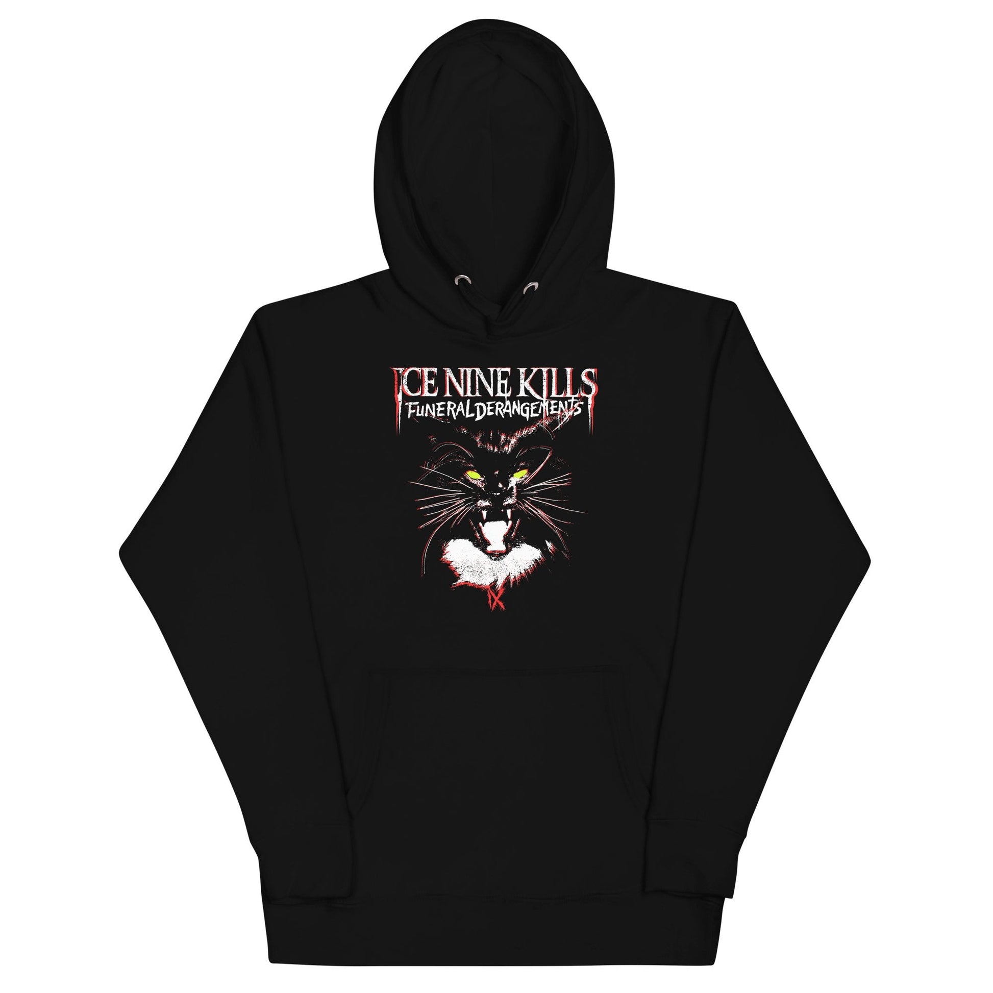 Ice Nine Kills Funeral Derangements Classic Mens Officially Licensed Hoodie Black