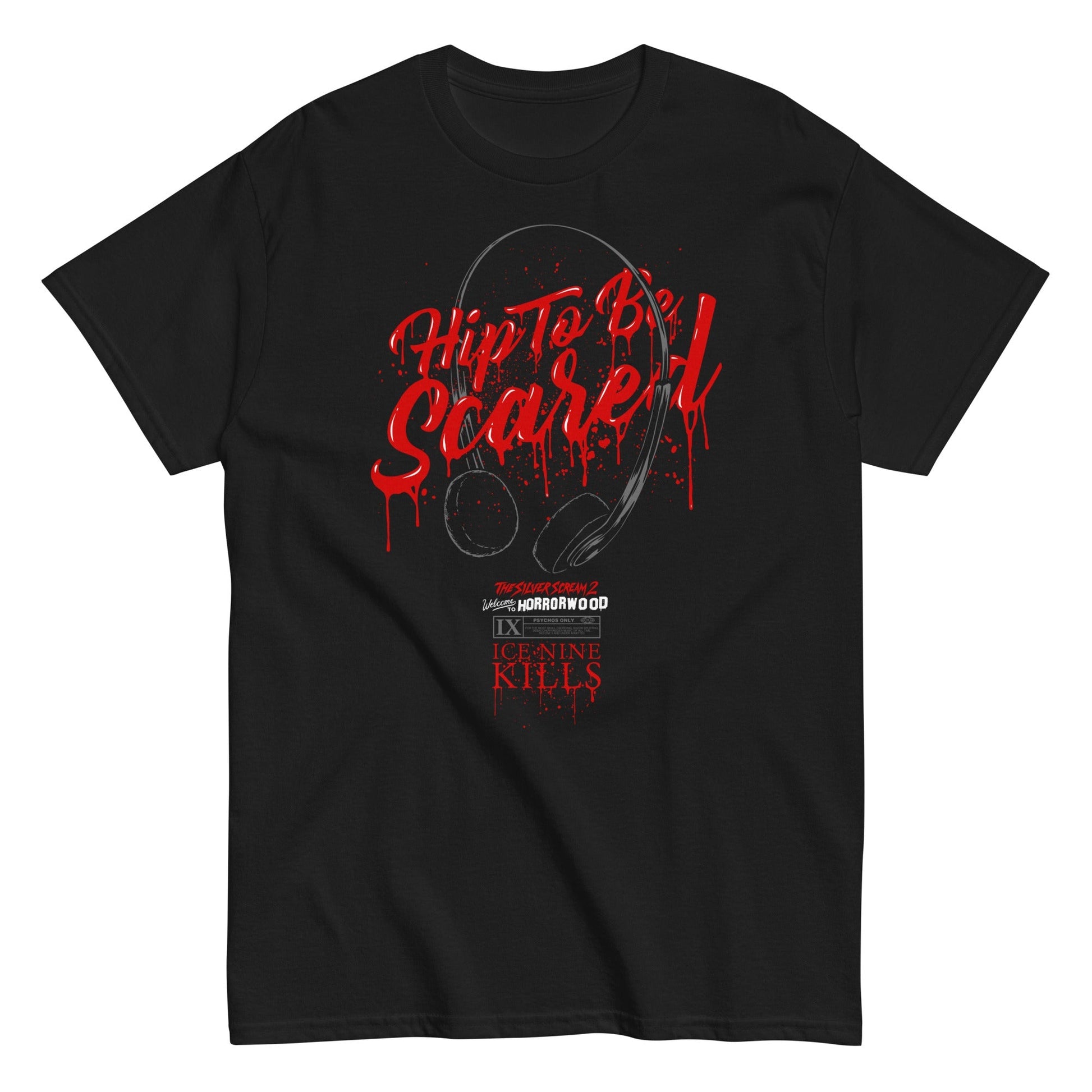 Ice Nine Kills Hip to be Scared Officially Licensed Mens T Shirt Black