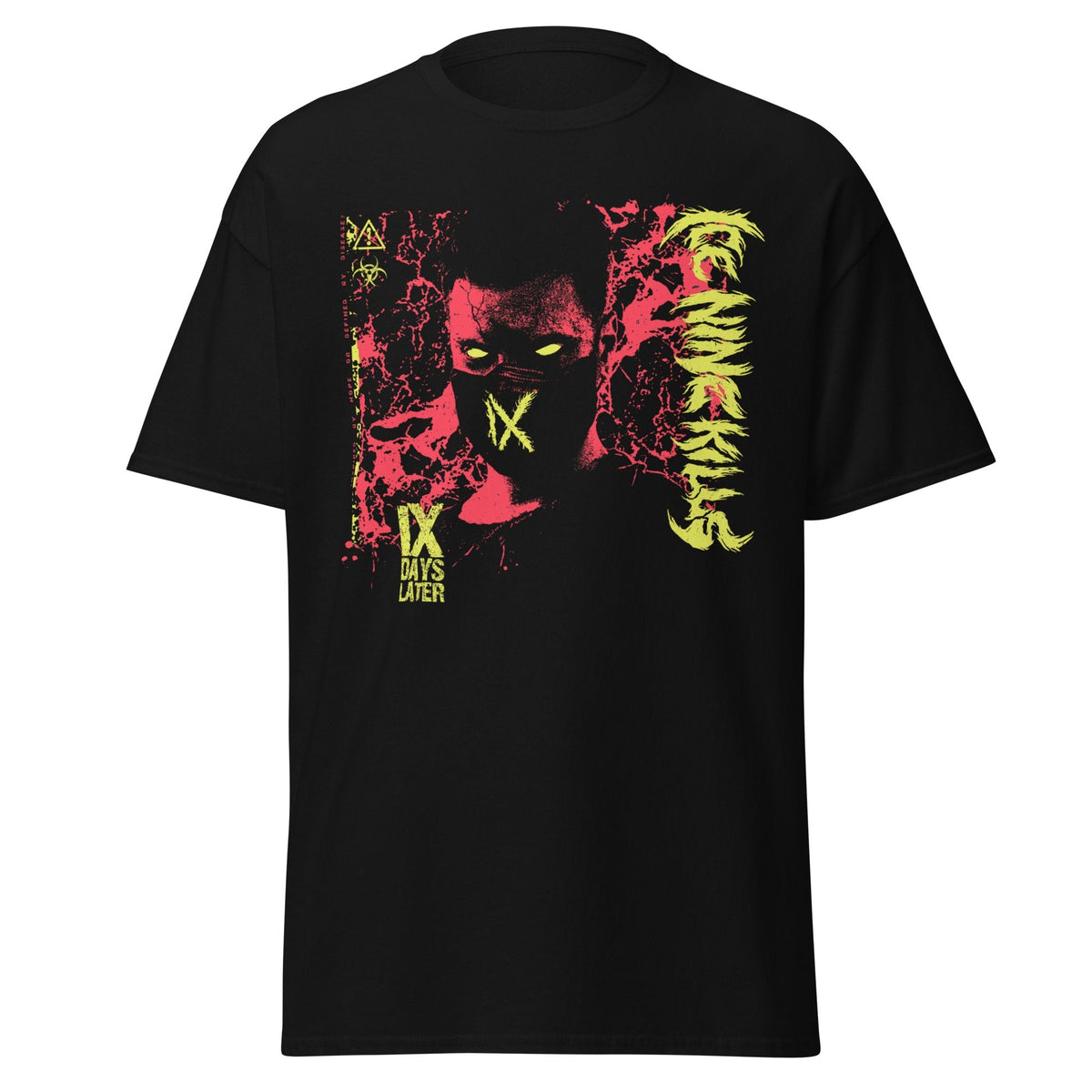 Ice Nine Kills IX Days Later Jumbo Print Officially Licensed Mens T Shirt Black