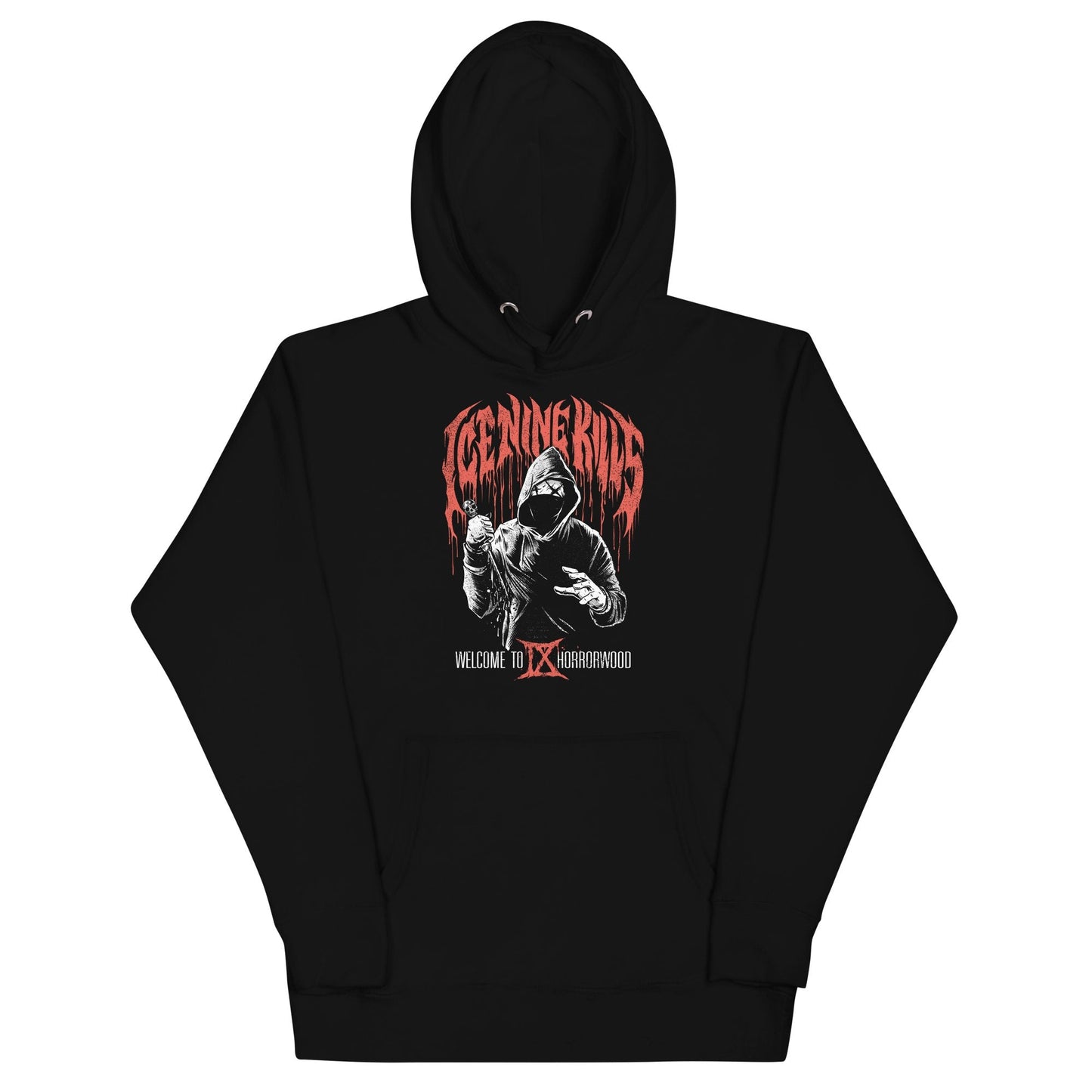 Ice Nine Kills IX Horrorwood Classic Mens Officially Licensed Hoodie Black