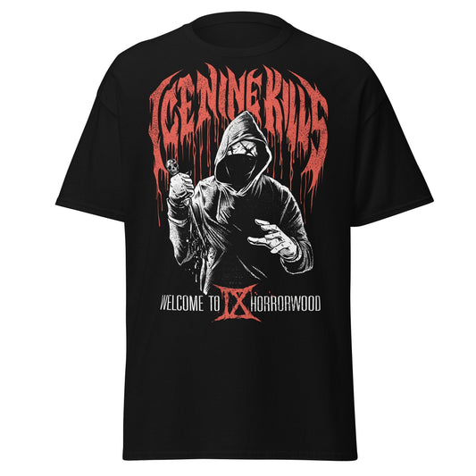 Ice Nine Kills Ix Horrorwood Jumbo Print Mens T Shirt Black