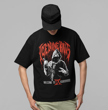 Ice Nine Kills Ix Horrorwood Jumbo Print Mens T Shirt Black