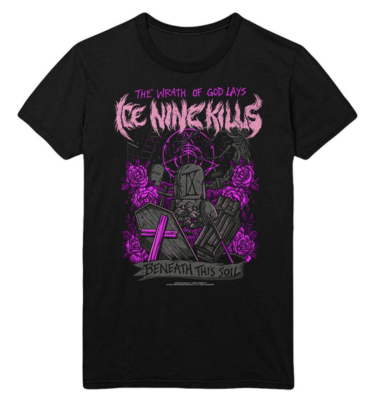 Ice Nine Kills Purple Wrath Mens T Shirt Black