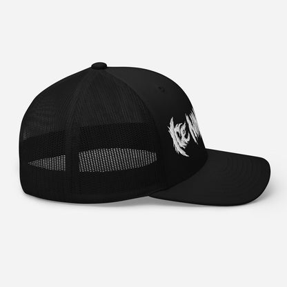 Ice Nine Kills Drip Logo Embroidered Adjustable Trucker Hat Black Officially Licensed