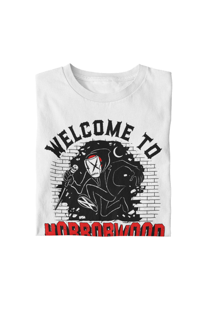 Ice Nine Kills Welcome to Horrorwood Officially Licensed Mens T Shirt White