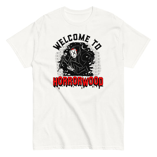 Ice Nine Kills Welcome to Horrorwood Mens T Shirt White