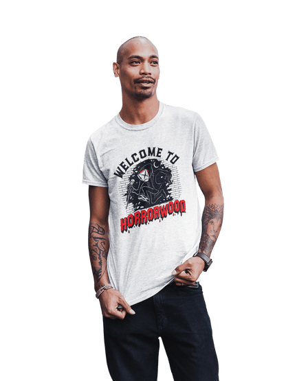 Ice Nine Kills Welcome to Horrorwood Officially Licensed Mens T Shirt White