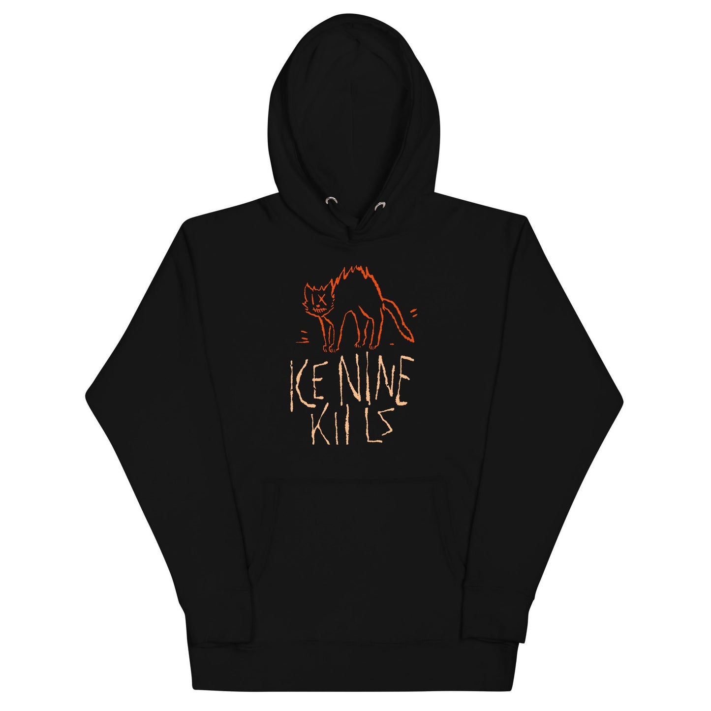 Ice Nine Kills Scratchy Cat Mens Hoodie Black