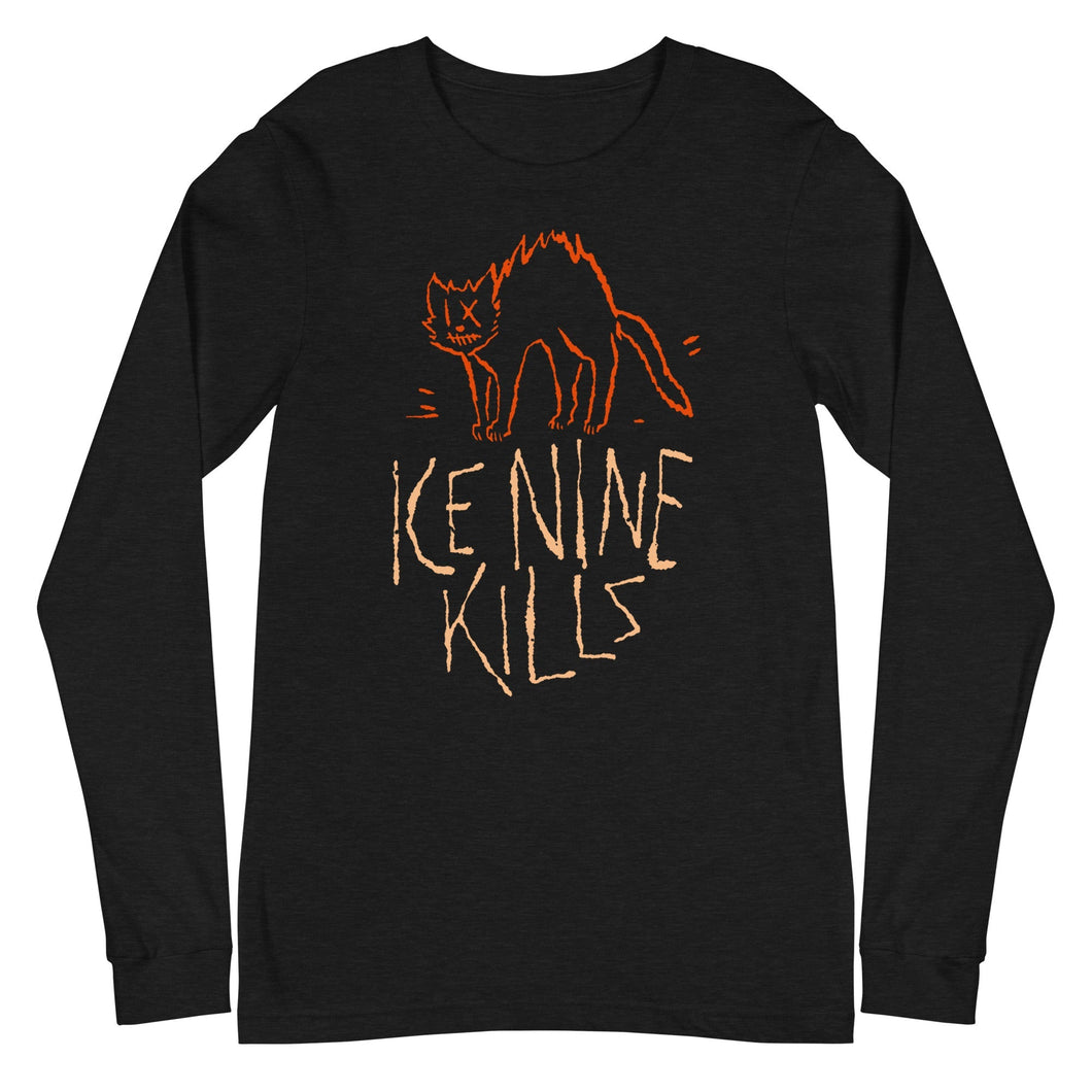 Ice Nine Kills - Scratchy Cat Long Sleeve T-Shirt