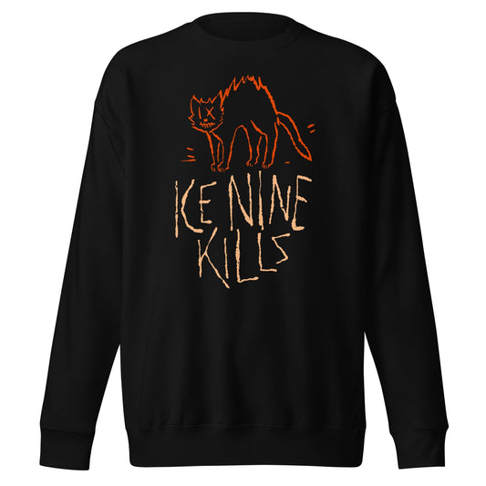 Ice Nine Kills Scratchy Cat Mens Sweatshirt Black