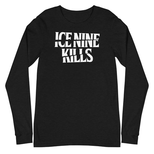 Ice Nine Kills Slash Logo Mens Long Sleeve T Shirt Black