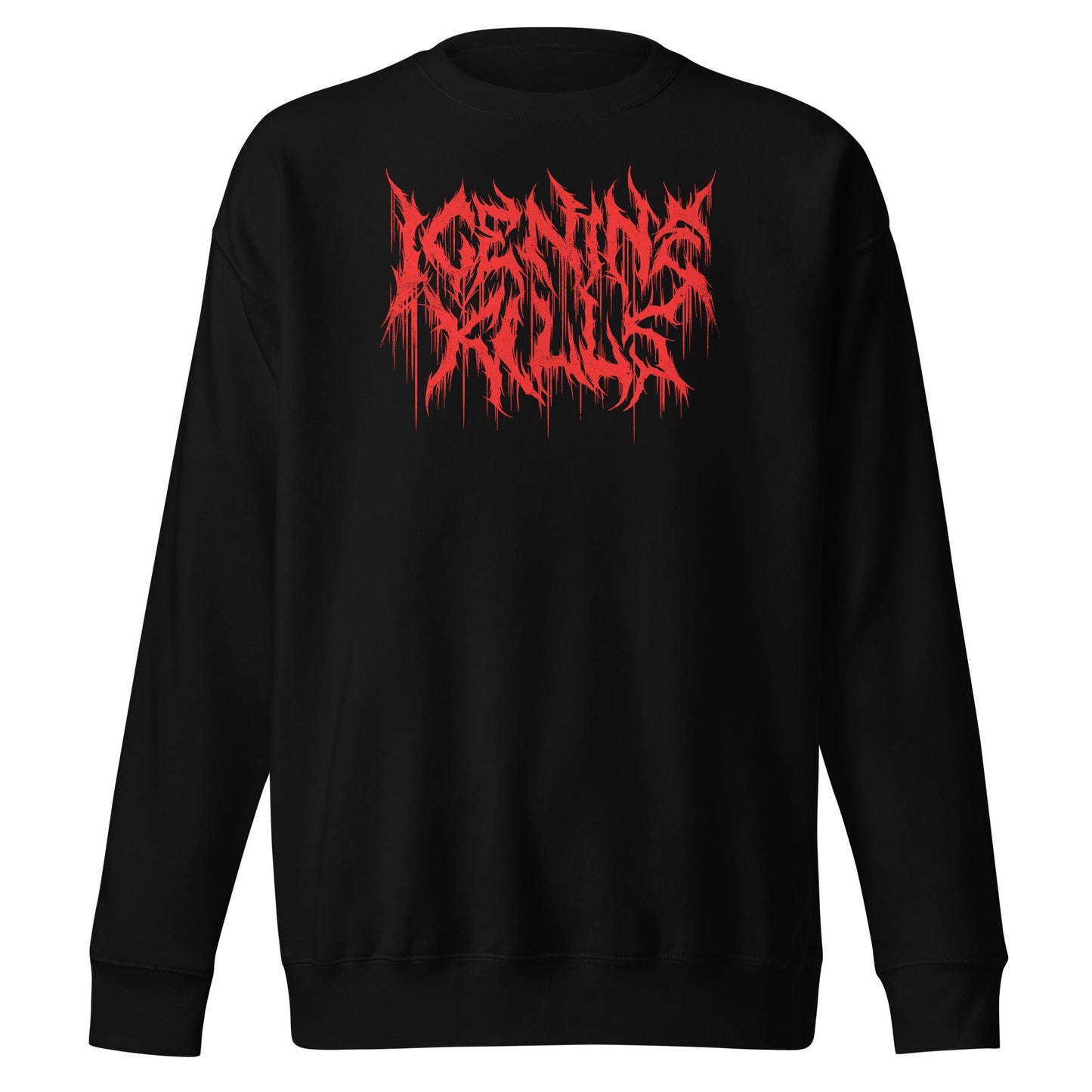 Ice Nine Kills Drip Logo Mens Sweatshirt Black