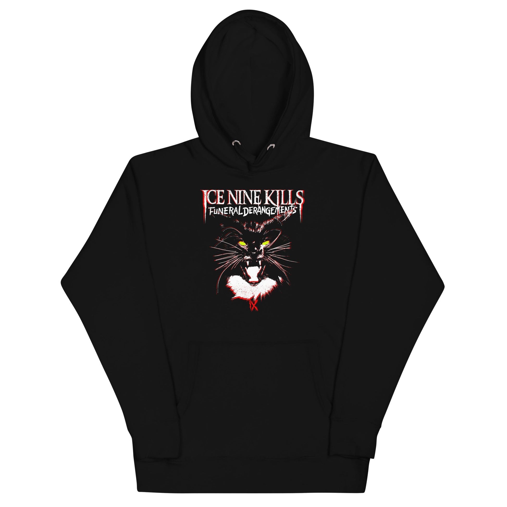 Ice Nine Kills Funeral Derangements Mens Officially Licensed Hoodie Black