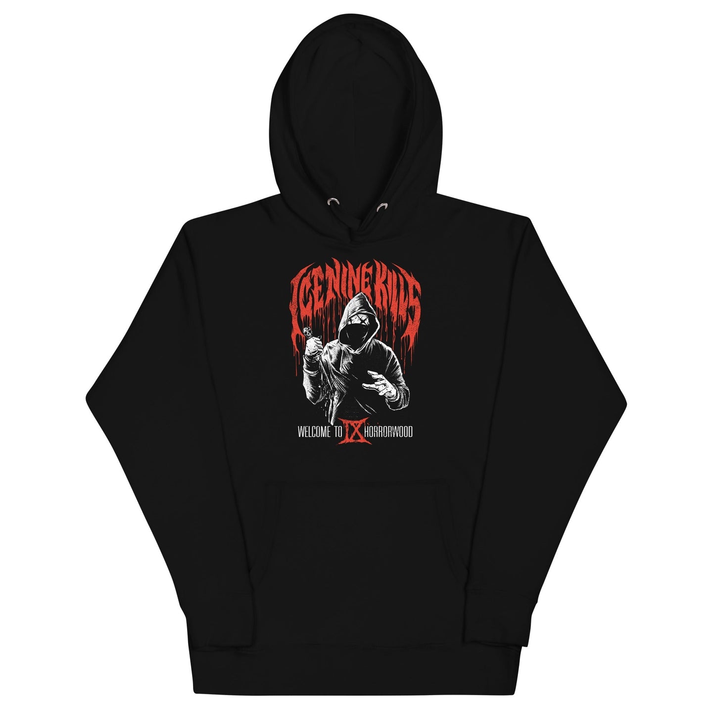 Ice Nine Kills IX Horrorwood Mens Hoodie Black