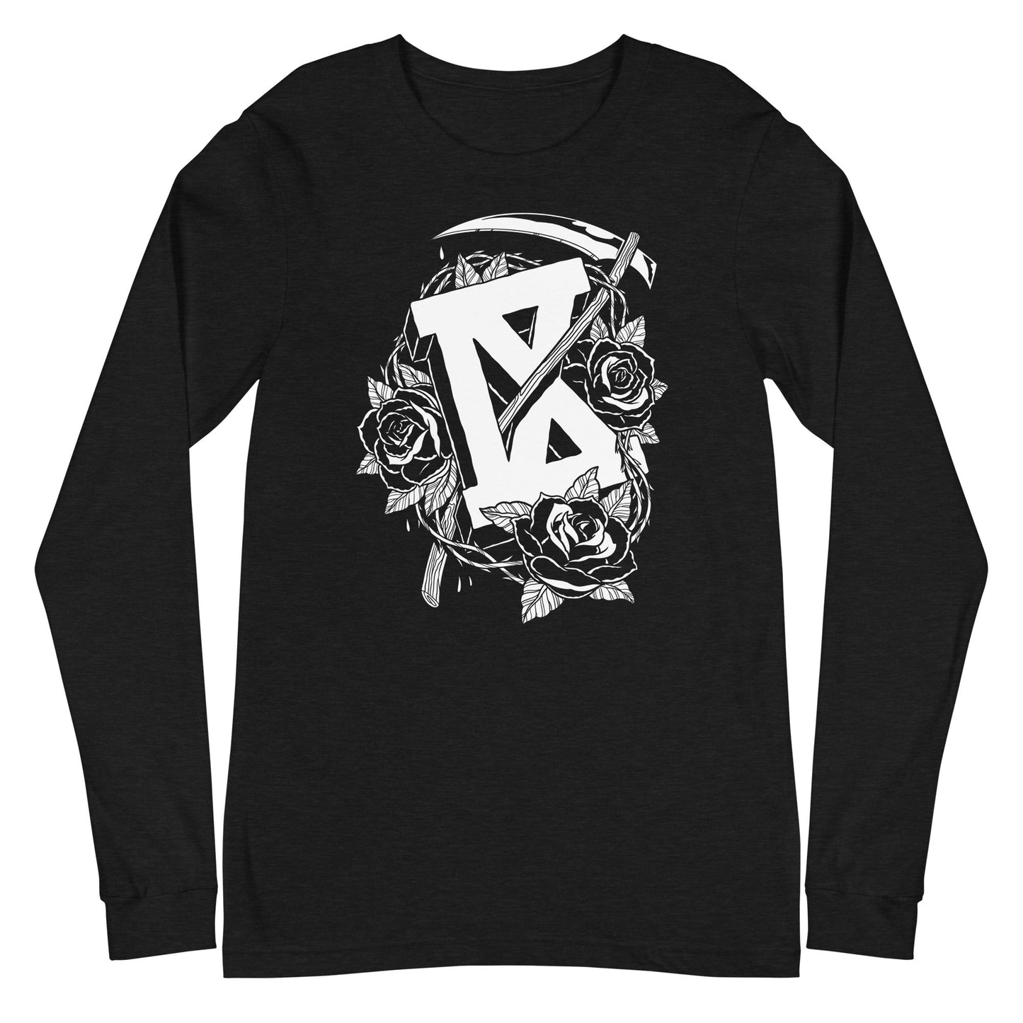 Ice Nine Kills IX Roses Mens Long Sleeve T Shirt Black