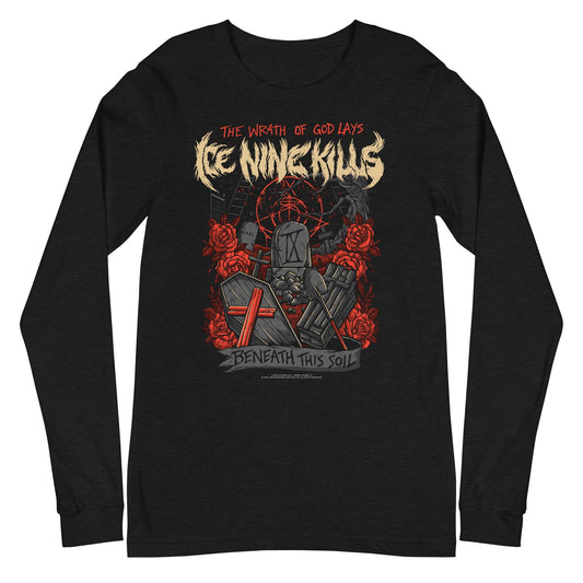 Ice Nine Kills Beneath This Soil Mens Long Sleeve T Shirt Black