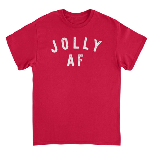 Christmas T-Shirt - Jolly AF Officially Licensed