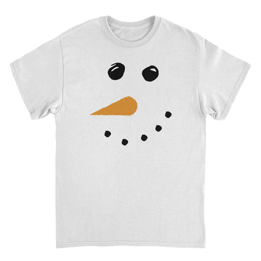 Snowman Mens Christmas T-Shirt White Officially Licensed