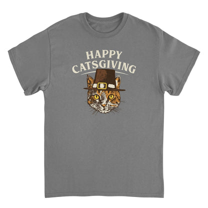 Thanksgiving T-Shirt - Happy Catsgiving Officially Licensed