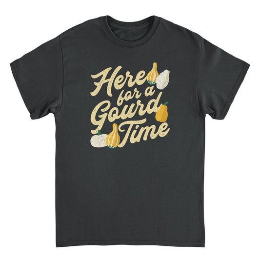 Thanksgiving T-Shirt - Here for a Gourd Time Officially Licensed