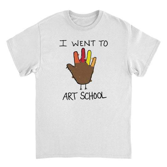 I Went to Art School Mens Ideanest T Shirt White Officially Licensed