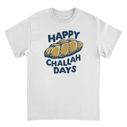 Happy Challah Days Mens Ideanest T Shirt White Officially Licensed