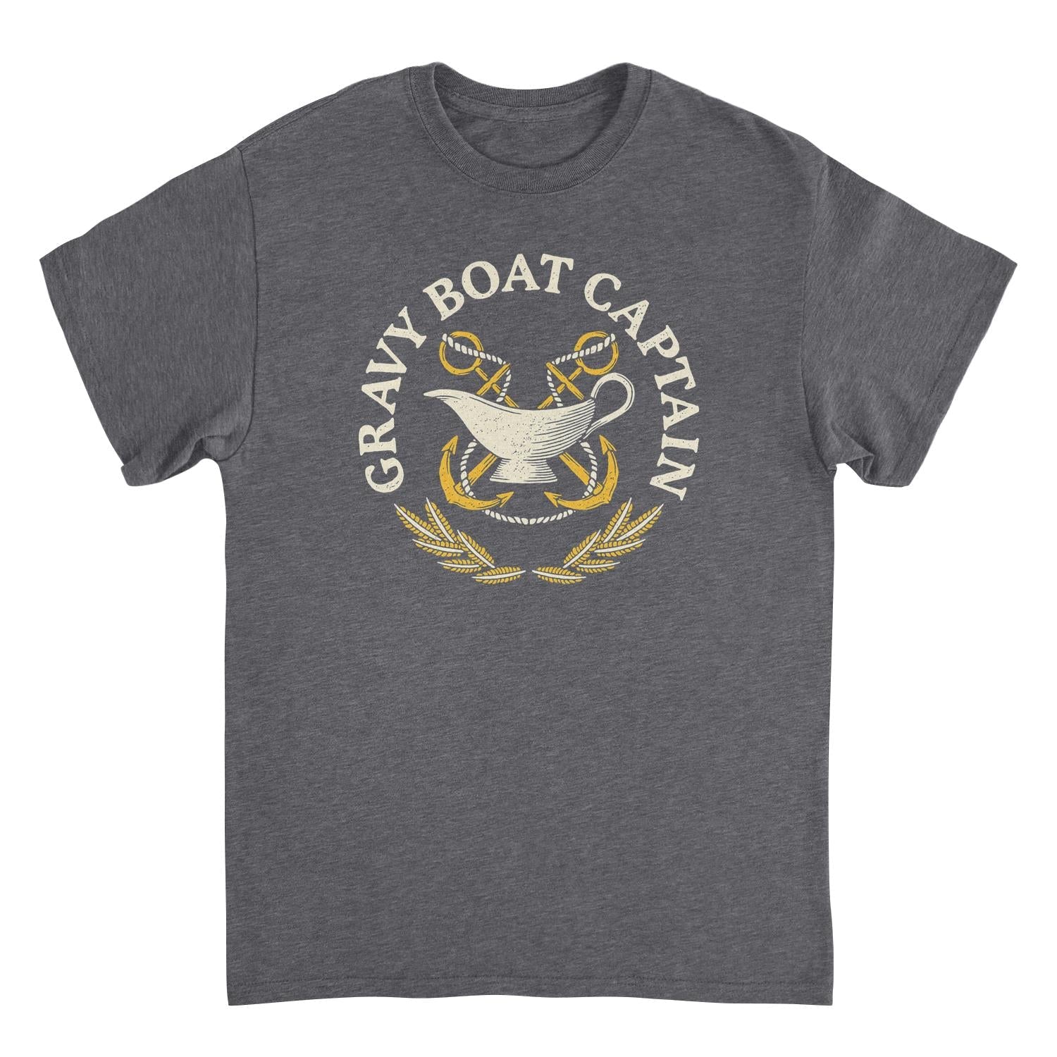 Thanksgiving T-Shirt - Gravy Boat Captain Officially Licensed