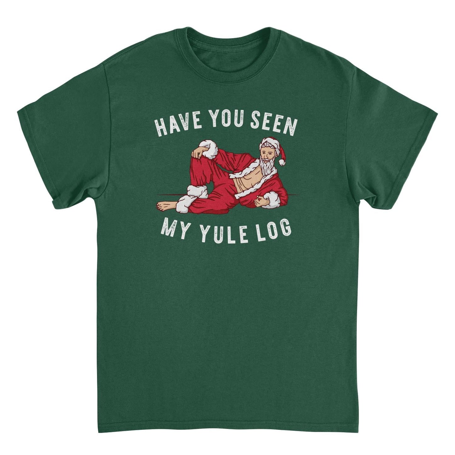 Have you Seen my Yule Log Mens Christmas T-Shirt Officially Licensed