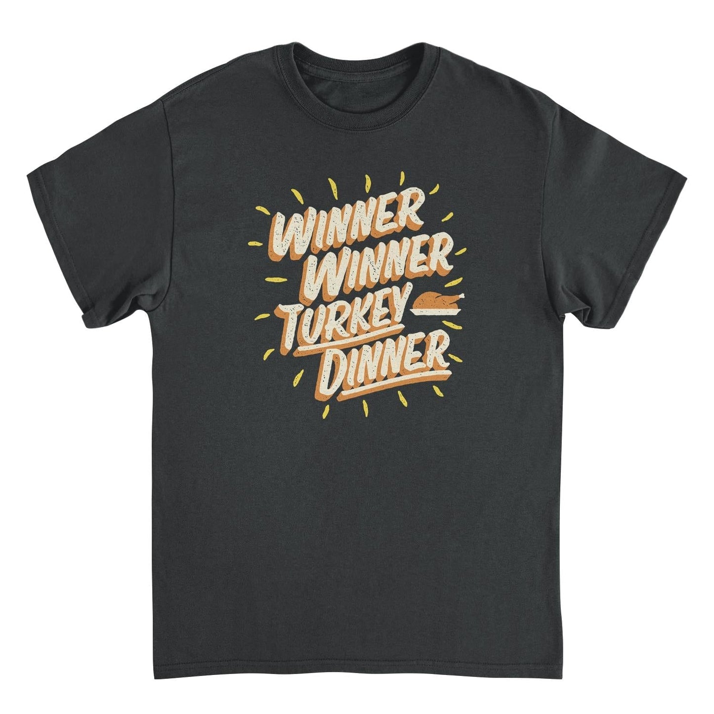 Thanksgiving T-Shirt - Winner Winner Turkey Dinner Officially Licensed
