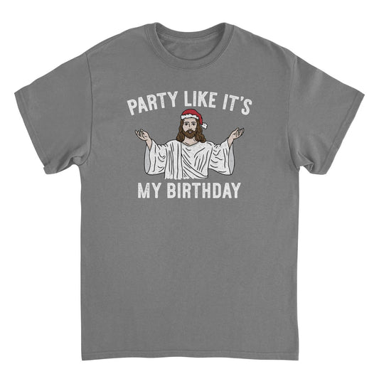 Party Like it's My Birthday Mens Christmas T-Shirt Officially Licensed