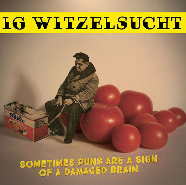Sometimes Puns Are A Sign Of A Damaged Brain Vinyl Record