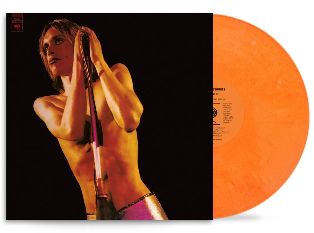 Raw Power (Limited Edition, Electric Orange & White Marble Colored Vinyl) (National Album Day 2025) Vinyl Record