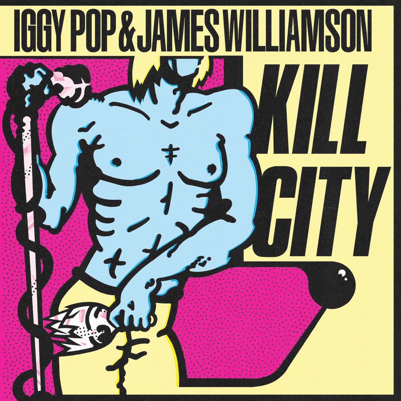 Kill City (CLEAR BLUE VINYL) Vinyl Record