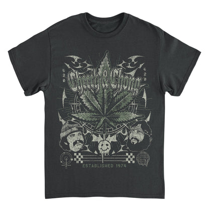 Cheech & Chong 420 Established 1974 Mens T Shirt Black Officially Licensed