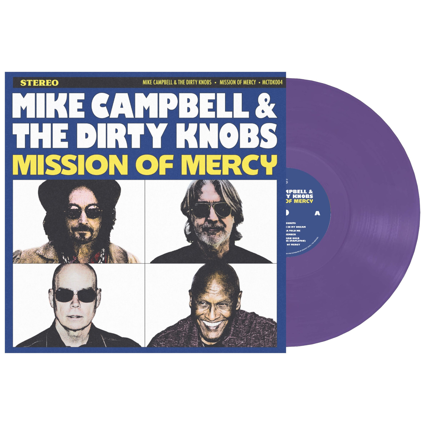 Ike Campbell & The Dirty Knobs - Mission Of Mercy (Indie Exclusive) [Purple]  Vinyl Record