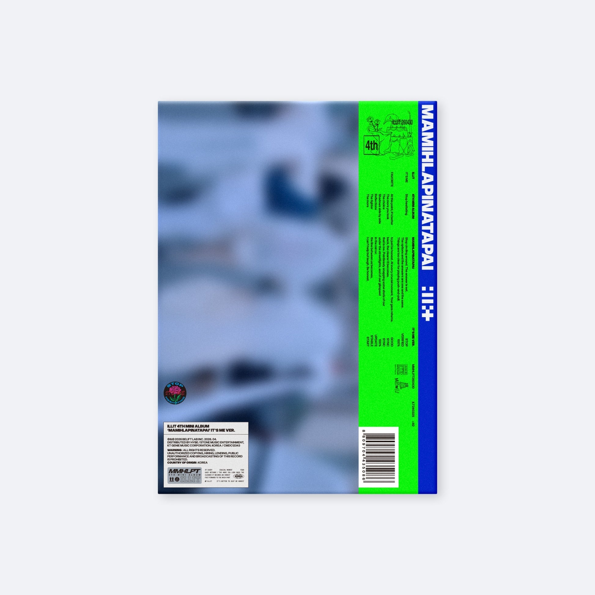 ILLIT - Mamihlapinatapai [It'S Me Ver.] [CD] Music CD
