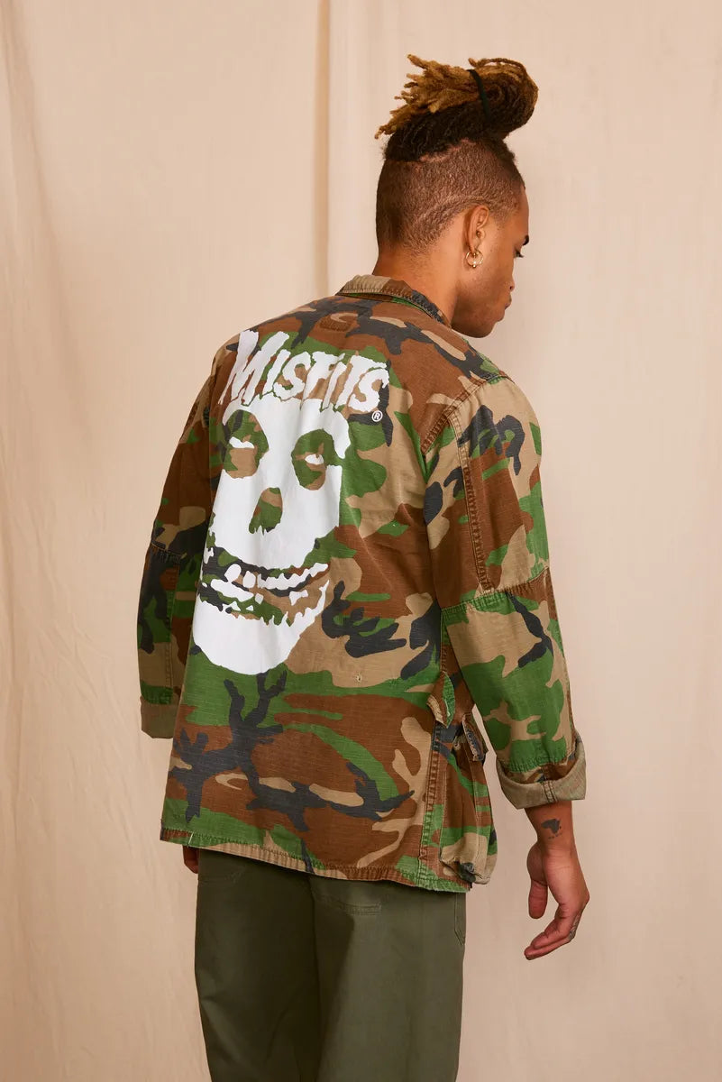 Misfits Authentic Vintage Mens Camo Jacket