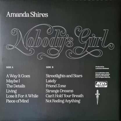 Amanda Shires – Nobody's Girl (LP Vinyl) Vinyl Record