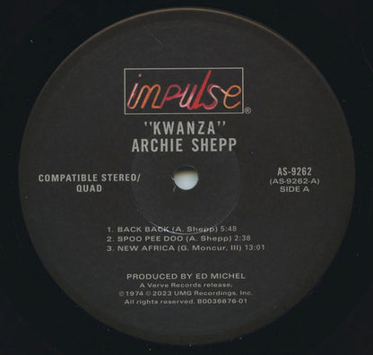 Archie Shepp – Kwanza (LP Vinyl) Vinyl Record
