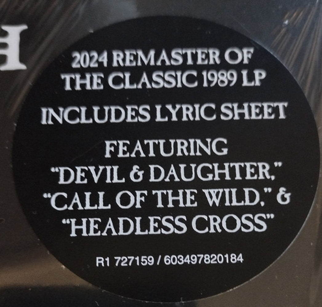 Black Sabbath – Headless Cross (LP Vinyl) Vinyl Record