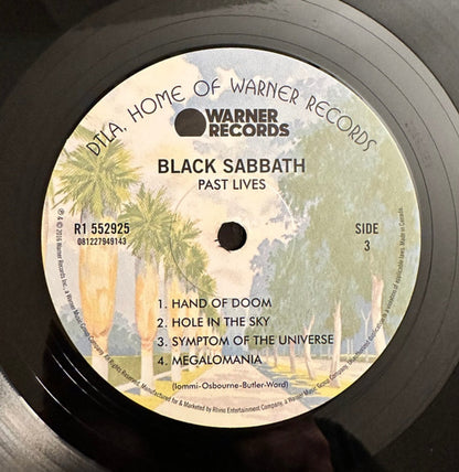Black Sabbath – Past Lives: Deluxe Edition (2-LP Vinyl) Vinyl Record