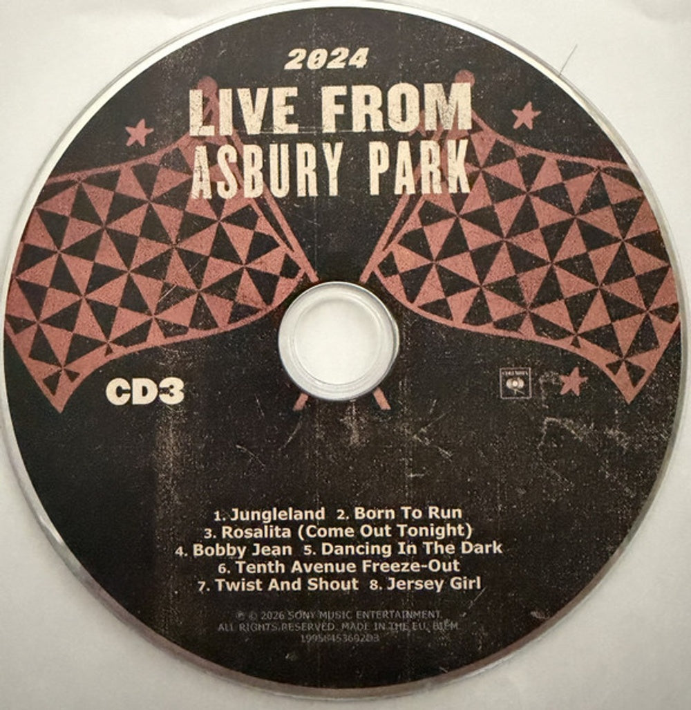 Bruce Springsteen  & The E Street Band – Live From Asbury Park (3-CD)