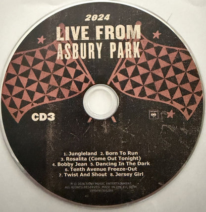 Bruce Springsteen  & The E Street Band – Live From Asbury Park (3-CD)