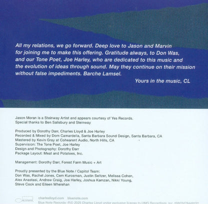 Charles Lloyd – Figure In Blue (2-CD)
