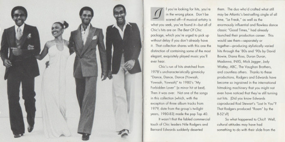 Chic – Best of Chic 2 Music CD
