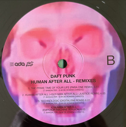 Daft Punk – Human After All (2-LP Vinyl) Vinyl Record